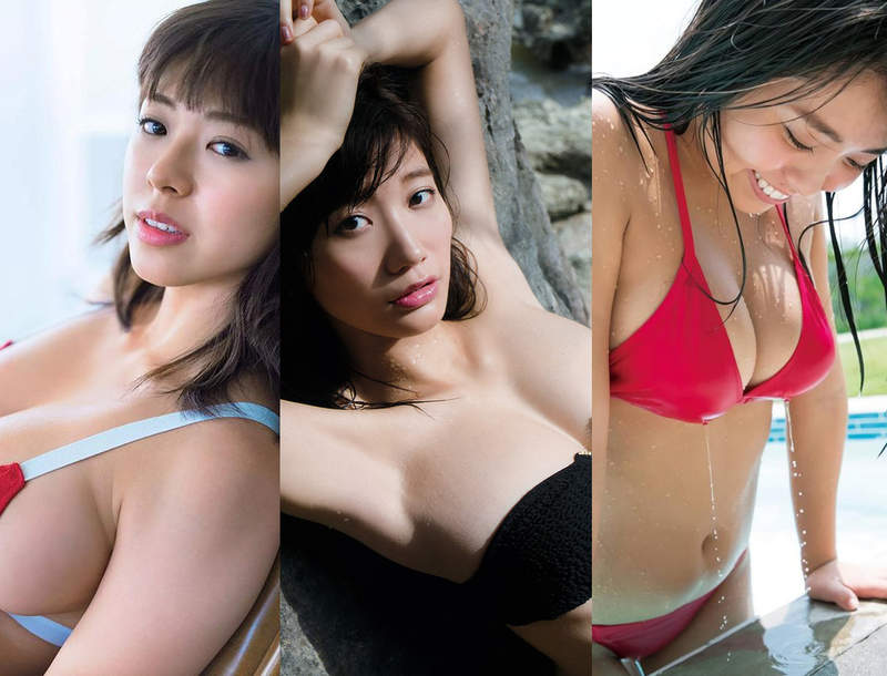 【乳糖不适症注意】《小仓优香、和智南、大原优乃》三大写真偶像集合❤_探号社